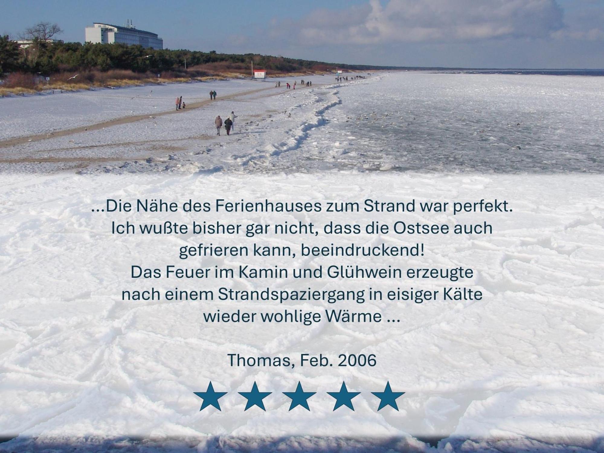 Paradies-Ambiente - Strandnah, Sauna, Kamin, Hundefreundlich Zinnowitz Exterior foto